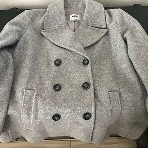 Old Navy Light Gray Peacoat